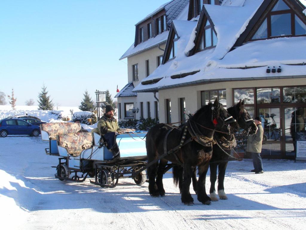 Hotel Waldesruh Lengefeld  Exteriör bild